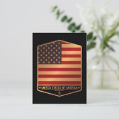 Carte Postale États-Unis (Debout devant)