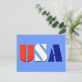 Carte Postale États-Unis (Debout devant)