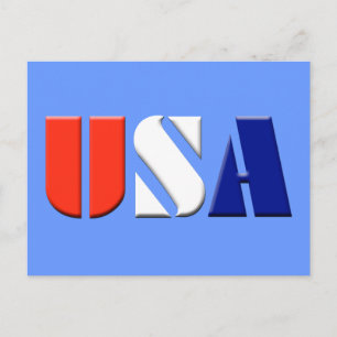Carte Postale États-Unis