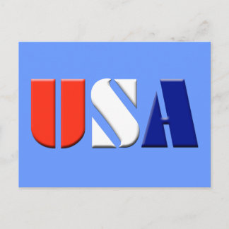 Carte Postale États-Unis