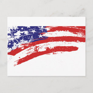 Carte Postale États-Unis/American Star Flag, États-Unis