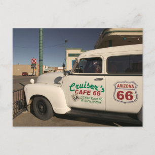 Carte Postale États-Unis, Arizona, Williams : Cruisers Cafe 66 O