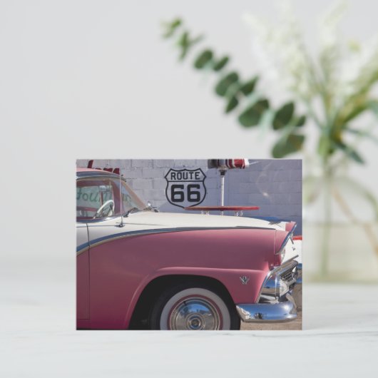 Carte Postale États-Unis, Arizona, Williams. Ville de la Rt. 66, (Debout devant)