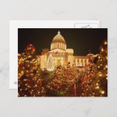 Carte Postale États-Unis, Arkansas, Little Rock, State Capitol (Devant / Derrière)