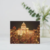 Carte Postale États-Unis, Arkansas, Little Rock, State Capitol (Debout devant)