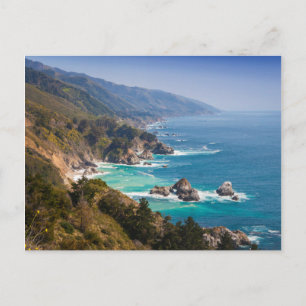 Carte Postale États-Unis, Californie. Côte californienne, Big Su