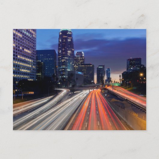 Carte Postale États-Unis, Californie, Los Angeles, 110 Freeway (Devant)