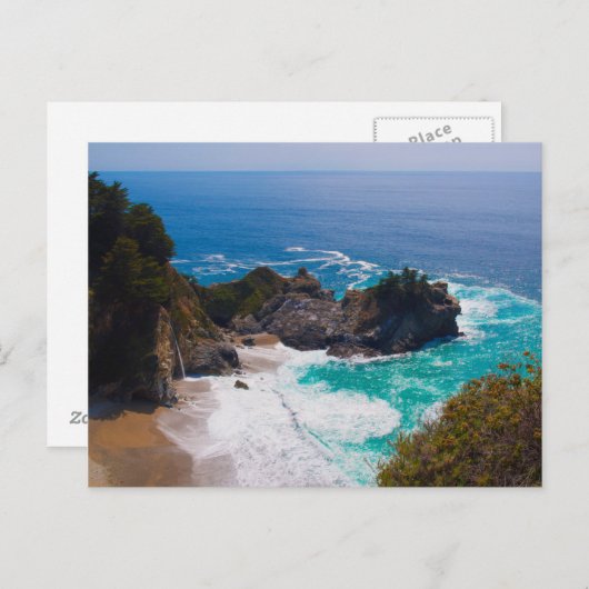 Carte Postale États-Unis, Californie. Vue Des Chutes Mcway (Devant / Derrière)