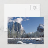 Carte Postale États-Unis, Californie, Yosemite NP. La Merced, (Devant / Derrière)