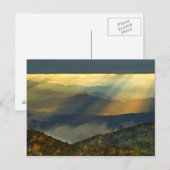 Carte Postale États-Unis, Caroline du Nord, Great Smoky Mountain (Devant / Derrière)