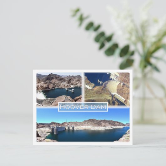 Carte Postale États-Unis Clark Comté Nevada - Mohave Comté Arizo (Debout devant)