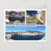 Carte Postale États-Unis Clark Comté Nevada - Mohave Comté Arizo (Devant)