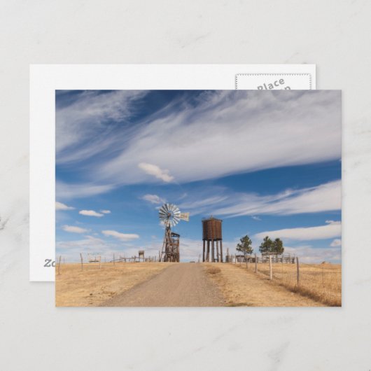 Carte Postale États-Unis, Dakota du Sud, Stamford, 1880 (Devant / Derrière)