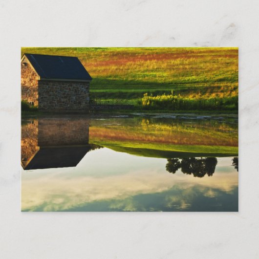 Carte Postale États-Unis, Delaware, Wilmington. Grange en pierre (Devant)