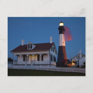 Carte Postale États-Unis, Géorgie, Tybee Island, Drapeau flottan