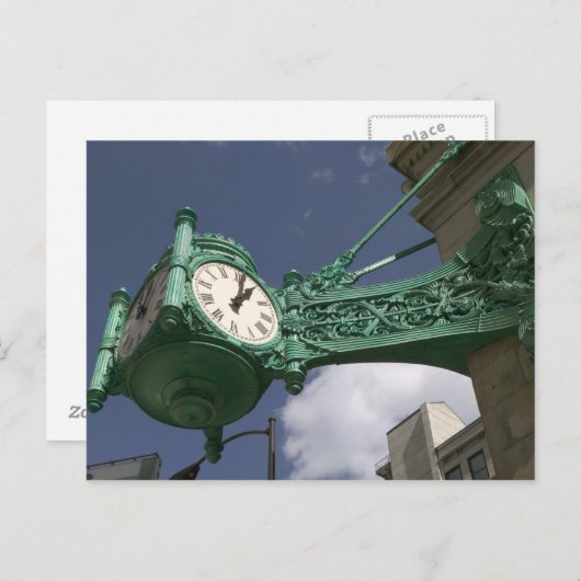 Carte Postale États-Unis, Illinois, Chicago: The Loop: North Sta (Devant / Derrière)