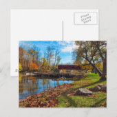 Carte Postale États-Unis, Indiana, Cataract Falls (Devant / Derrière)