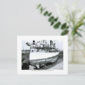 Carte Postale États-Unis Maine à Drydock (Debout devant)