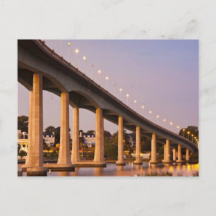 Carte Postale États-Unis, Maryland, Annapolis. Pont de la rivièr