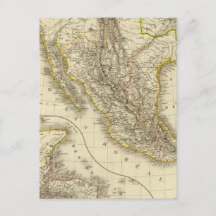Carte Postale États-Unis mexicains, Amérique centrale