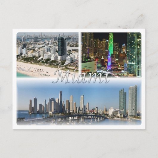 Carte Postale États-Unis - Miami - Floride - (Devant)
