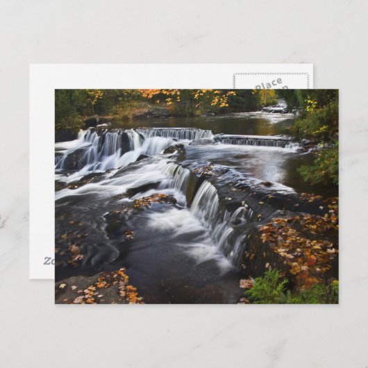 Carte Postale États-Unis, Michigan, péninsule supérieure. Bond F (Devant / Derrière)