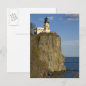 Carte Postale États-Unis, Minnesota. Phare de Split Rock sur le (Devant / Derrière)