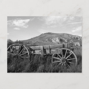Carte Postale États-Unis, Montana, Bannack State Park Vieux char