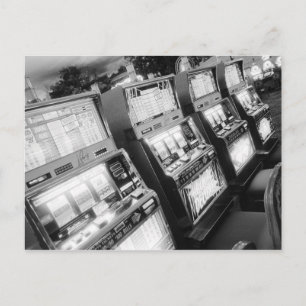 Carte Postale États-Unis, Nevada, Las Vegas: machines à sous de