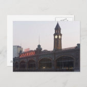 Carte Postale États-Unis, New Jersey, Hoboken, ancienne gare (Devant / Derrière)