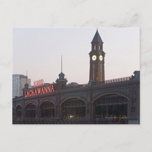 Carte Postale États-Unis, New Jersey, Hoboken, ancienne gare (Devant)