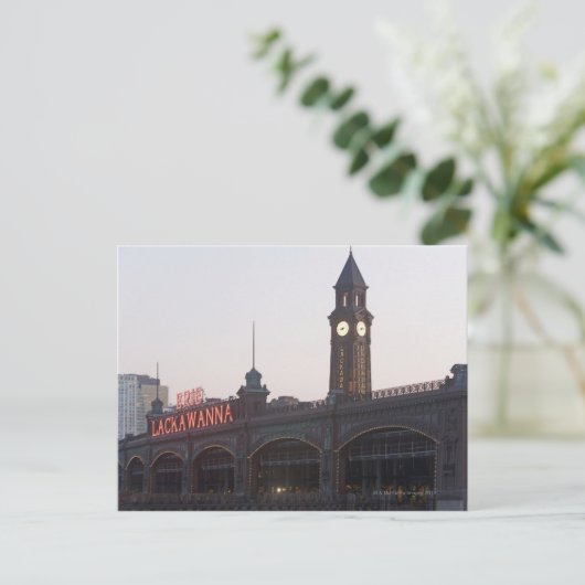 Carte Postale États-Unis, New Jersey, Hoboken, ancienne gare (Debout devant)