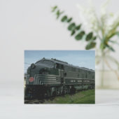 Carte Postale États-Unis, New York Central EMD E8 diesel passage (Debout devant)