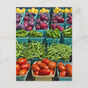 Carte Postale États-Unis, New York, New York, Légumes et