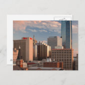 Carte Postale États-Unis, Oklahoma, Oklahoma City, Ville élevée (Devant / Derrière)