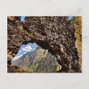 Carte Postale États-Unis, Oregon. Arc De Roche D'Âges Dans La Ri