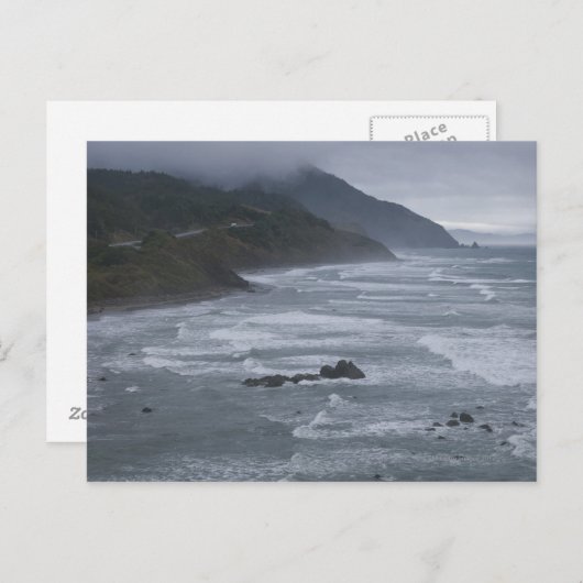 Carte Postale États-Unis, Oregon, Côte (Devant / Derrière)