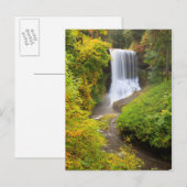 Carte Postale États-Unis, Oregon, Silver Falls State Park 3 (Devant / Derrière)