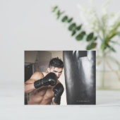 Carte Postale États-Unis, Seattle, Portrait de boxe jeune homme  (Debout devant)