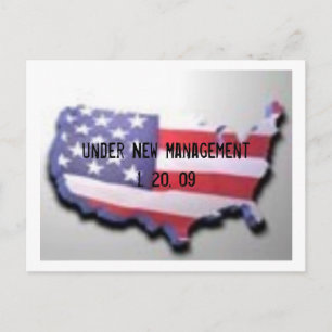 Carte Postale Etats-Unis, Sous Nouvelle Gestion 1. 20. 09