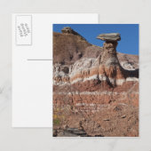 Carte Postale États-Unis, Texas, Panhandle, Hoodoo (Devant / Derrière)