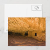 Carte Postale États-Unis, Utah, Cedar Mesa, Mule Canyon. Grès (Devant / Derrière)