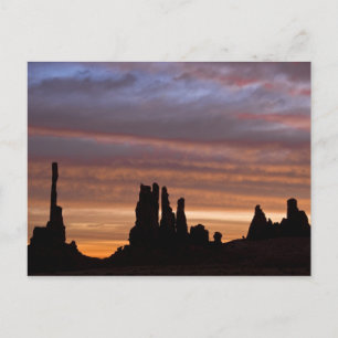 Carte Postale États-Unis, Utah, Parc national de Monument Valley