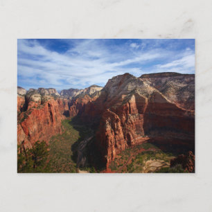 Carte Postale États-Unis, Utah, parc national de Zion