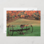 Carte Postale États-Unis, Vermont, Ferme. (Devant / Derrière)