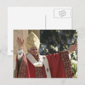 Carte Postale États-Unis, Washington, D.C. Pope Benedict 2 (Devant / Derrière)