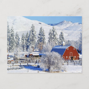 Carte Postale États-Unis, Washington, Methow Valley, Granges dan