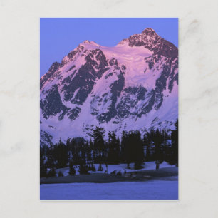 Carte Postale États-Unis, Washington, mont Shuskan dans North Ca