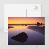 Carte Postale États-Unis, Washington, Péninsule olympique (Devant / Derrière)