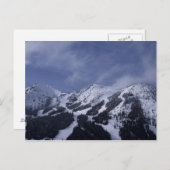 Carte Postale États-Unis, Washington, pistes de ski (Devant / Derrière)